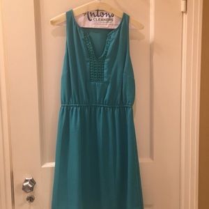 Size small turquoise dress